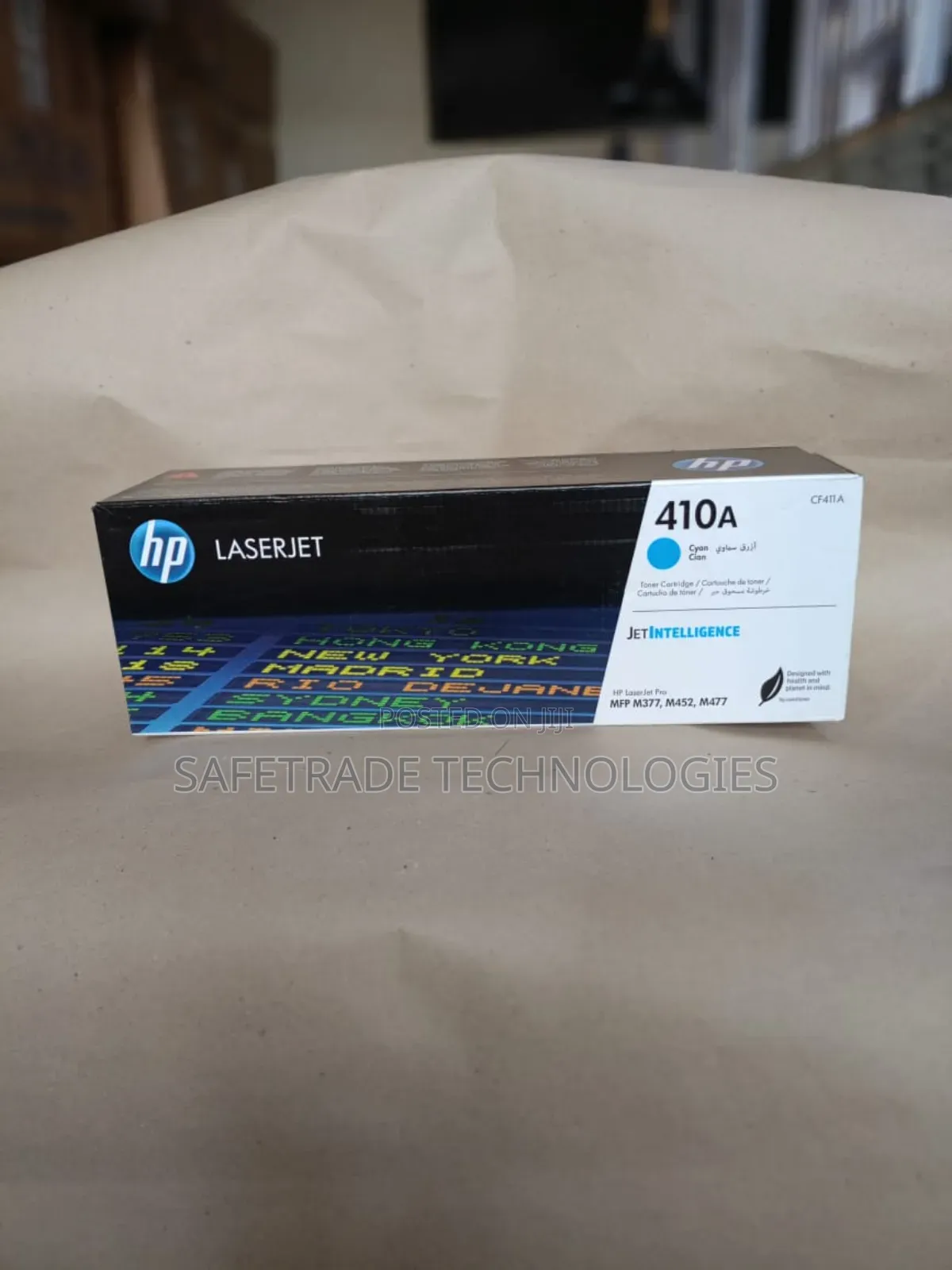 Original Hp 410a Cyan Toner Cartridge