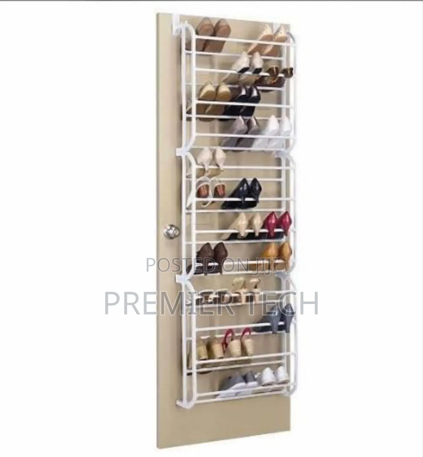 *36 Pairs Behind the Door Shoe Rack