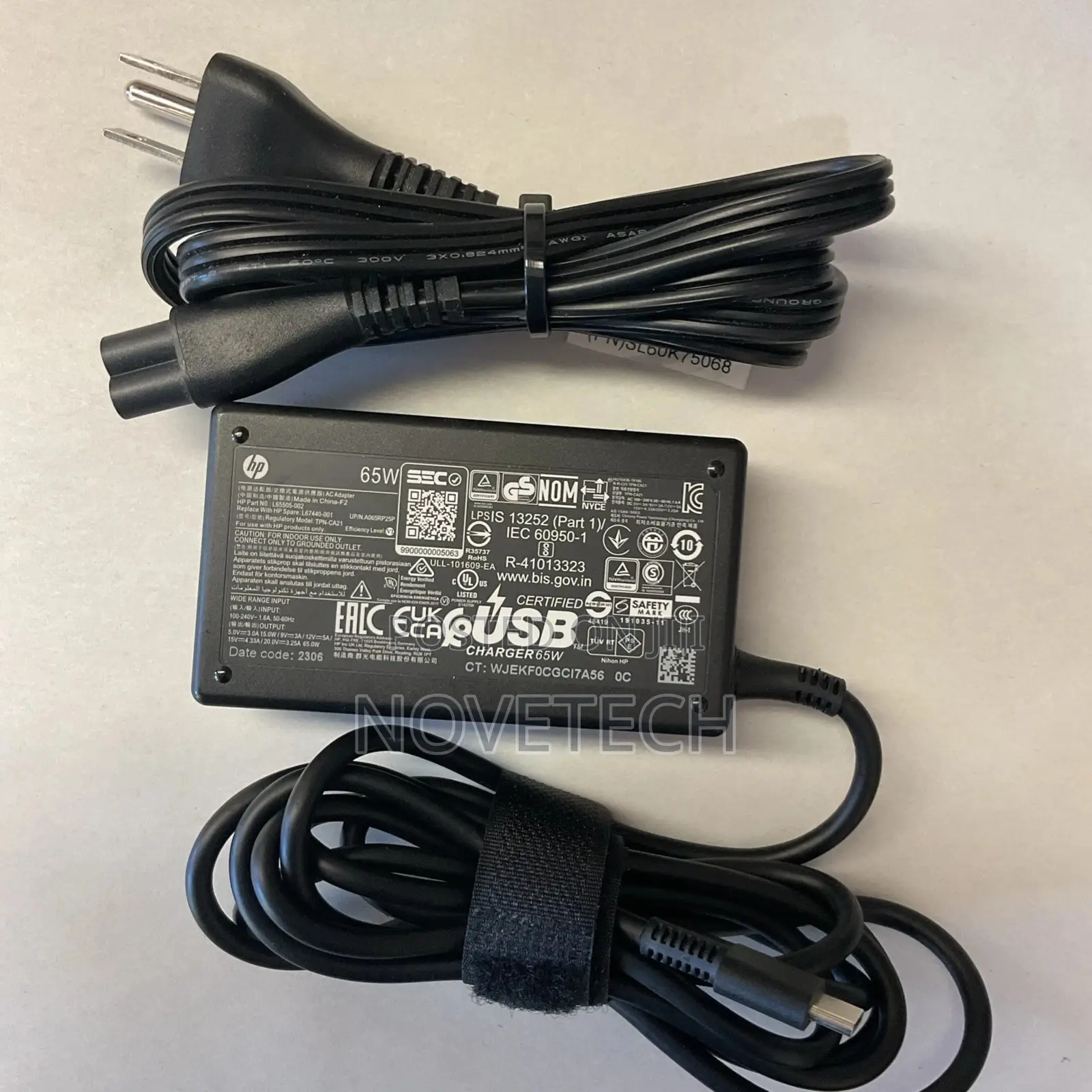 65w Usb C Type C Ac Adapter Charger for Hp Elitebook X360 830 840