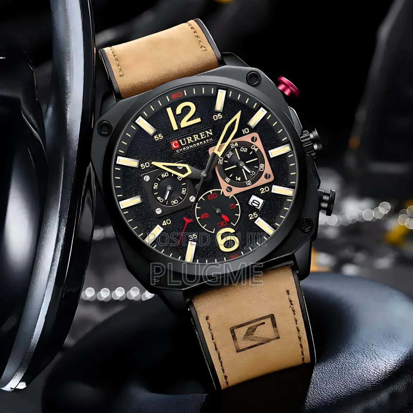 Curren Gents 8393 Chronograph Luxury Wrist Watch