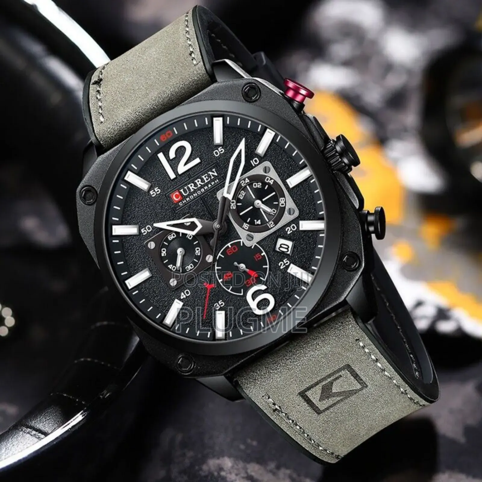 Curren Gents 8393 Chronograph Luxury Wrist Watch