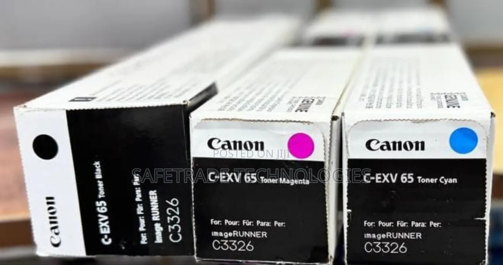 Original Canon C-Exv 65 Magenta Toner Cartridge
