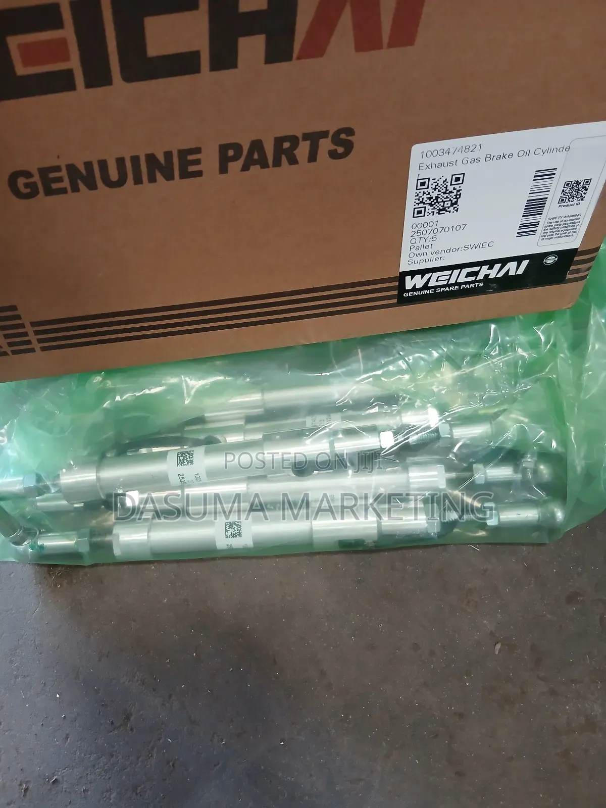 Weichai Exhaust Gas Brake Oil Cylinder 