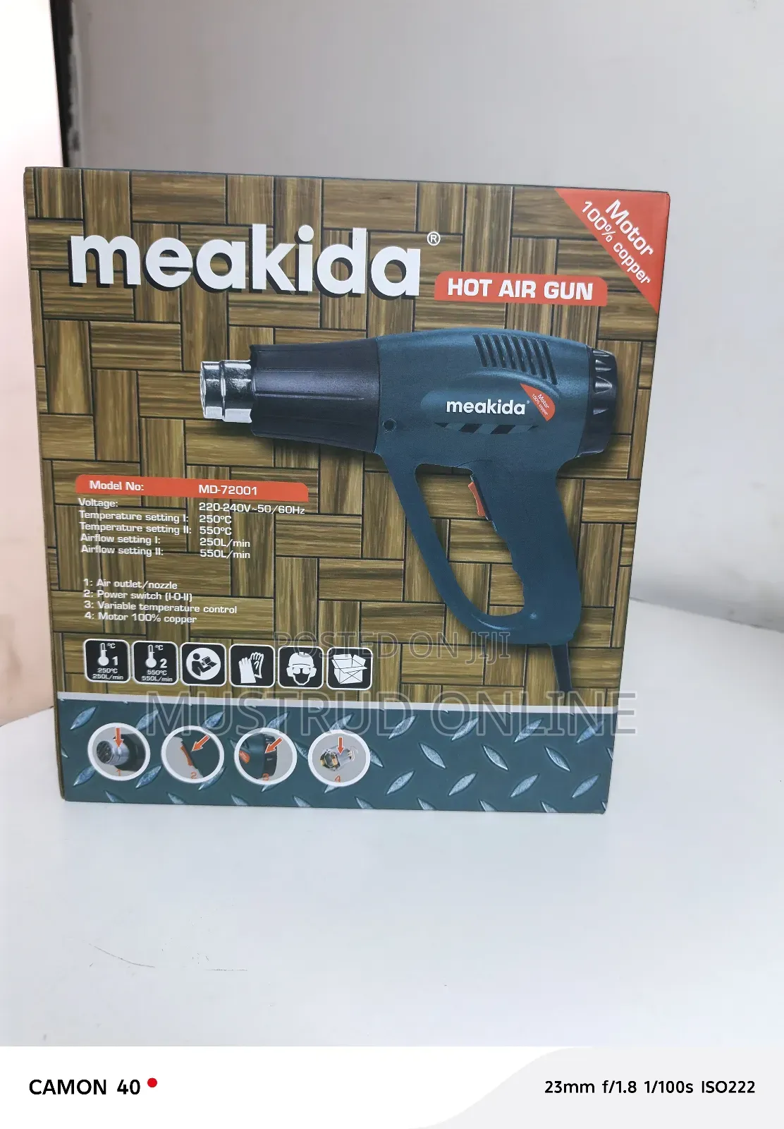 Electric Meakida Hot Air Gun