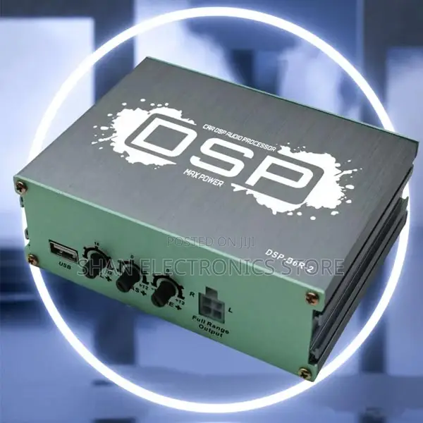 DSP Car Power Amplifier 6-Channel Output Audio Digital Sound Processor