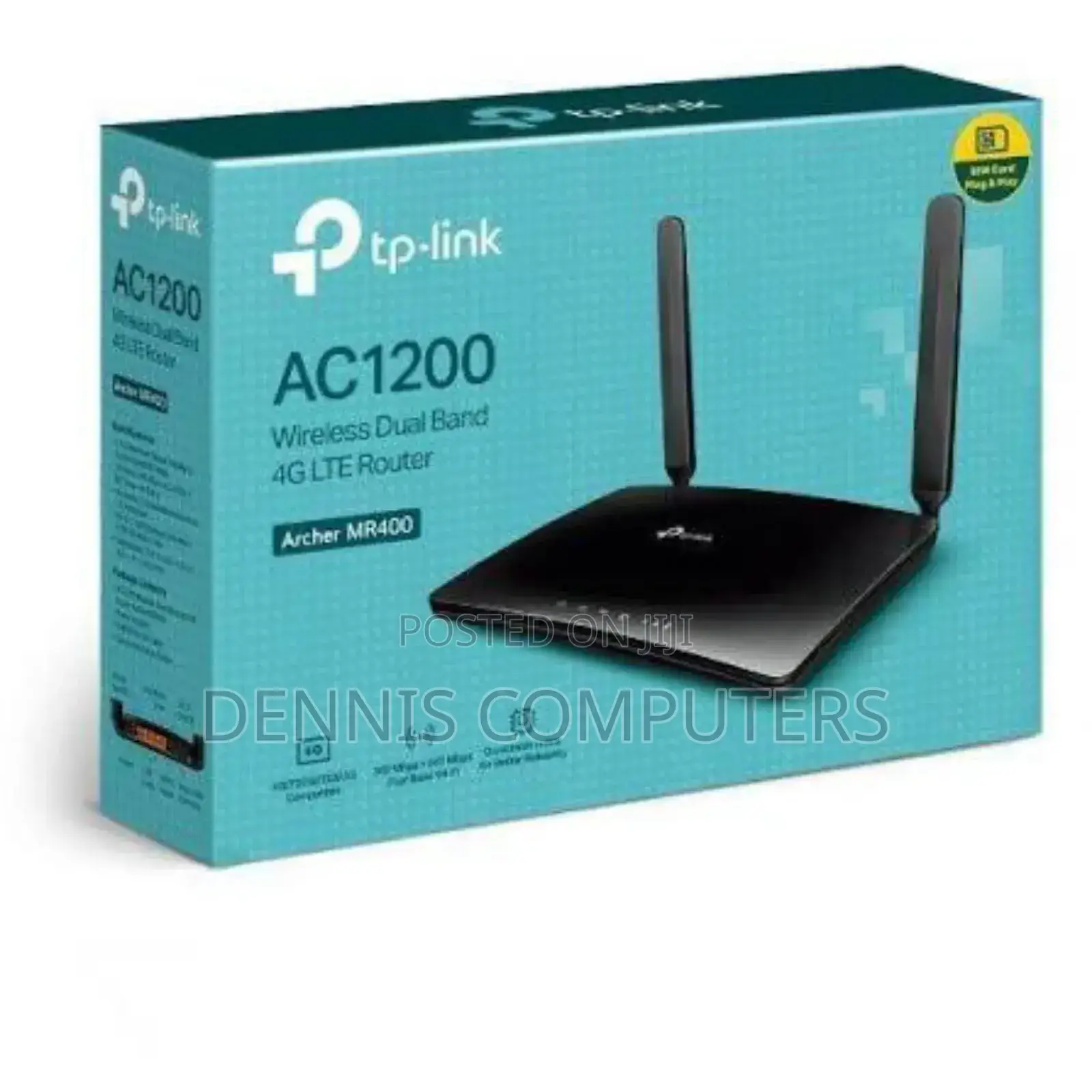Tp-Link Ac1200 Wireless Dual Band 4g Lte Router - Tl-Archer Mr400