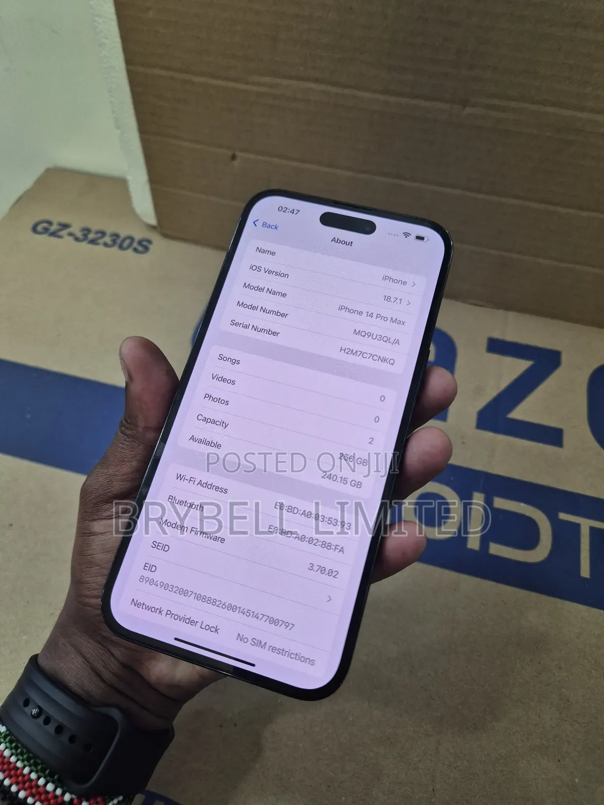 Apple iPhone 14 Pro Max 256 GB Black