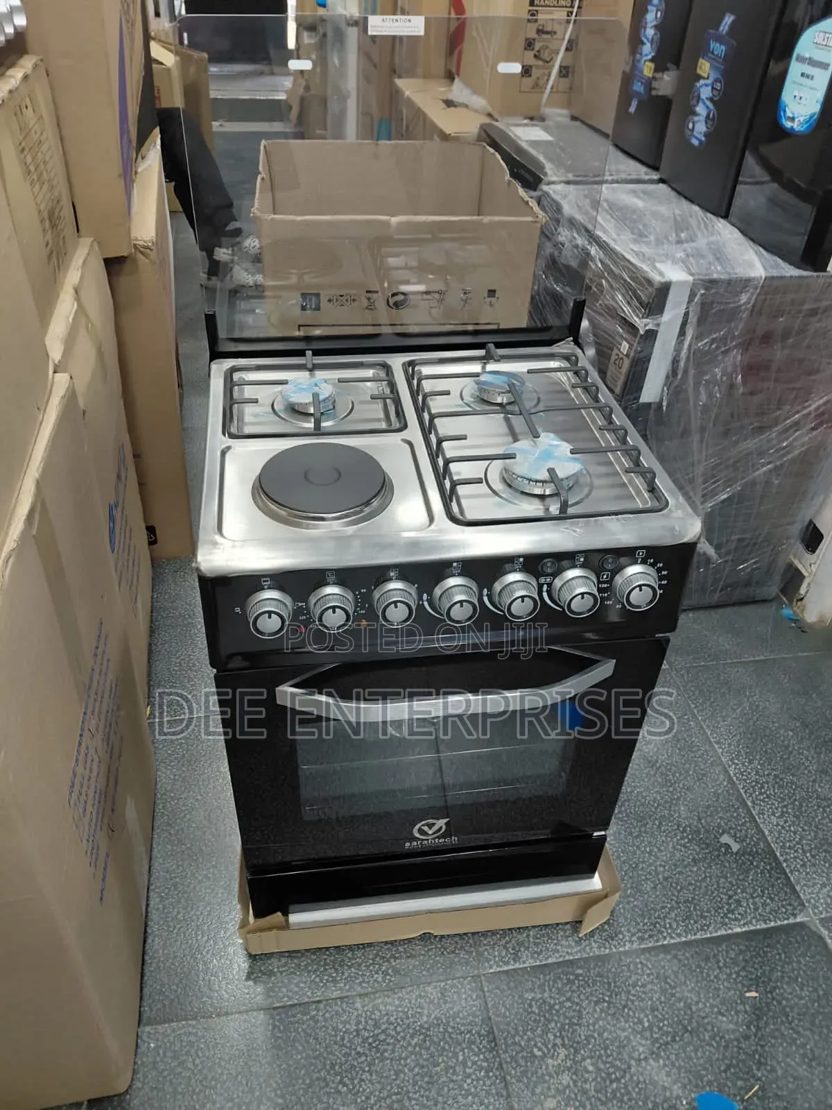 Saratech 60*60 3+1 Standing Cooker