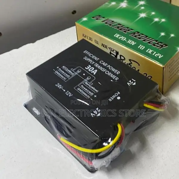 30a Car Power Converter Electric Voltage Reducer Step-Down Transformer
