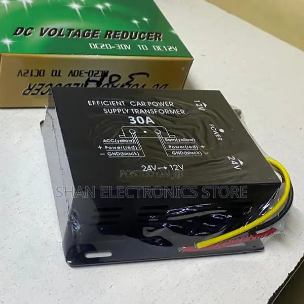 30a Car 24v to 12v Voltage Reducer Power Supply Converter Inverter New