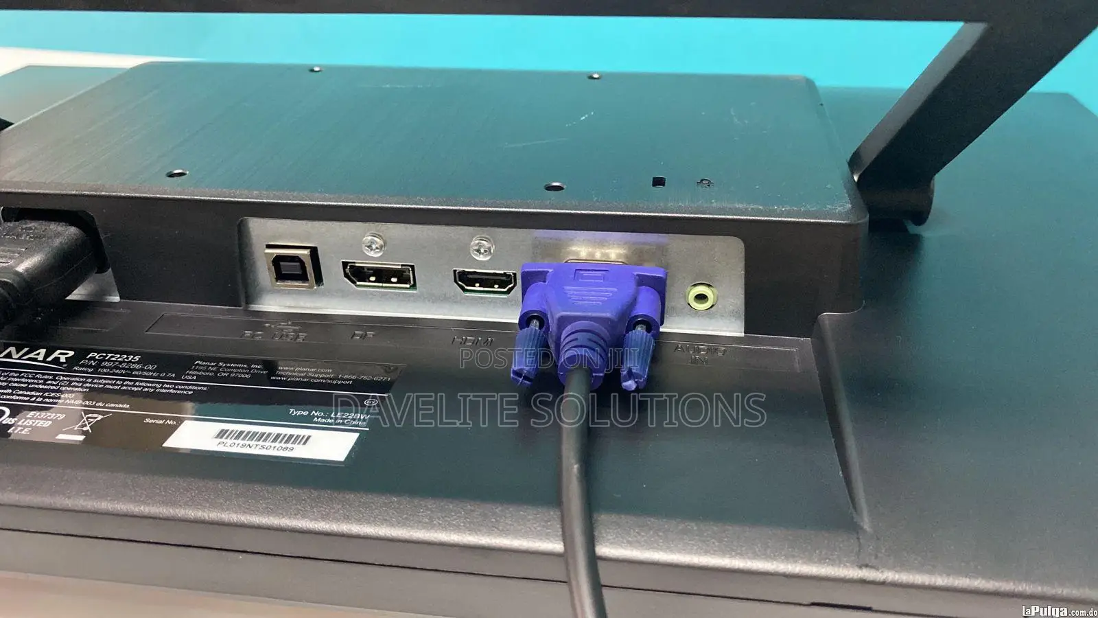 Planar Pct2235 Monitor Pos LCD Touch