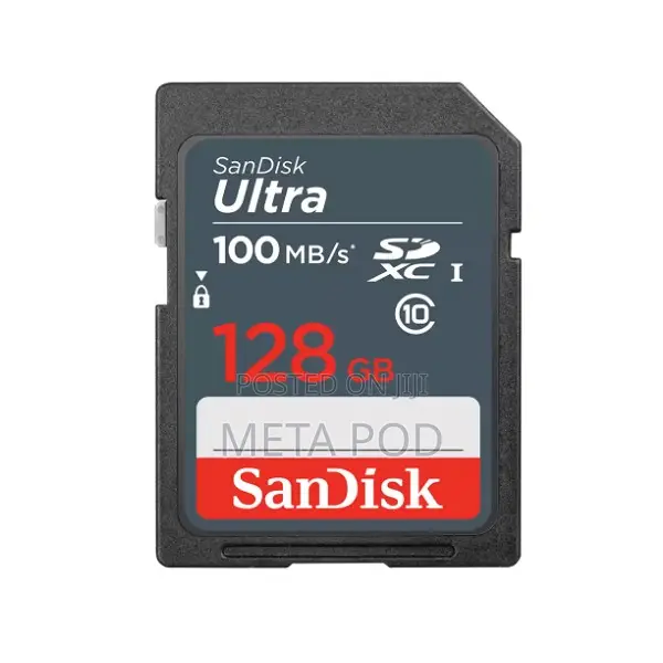 Sandisk Ultra Sd Card 100mb/S 128gb Memory Card
