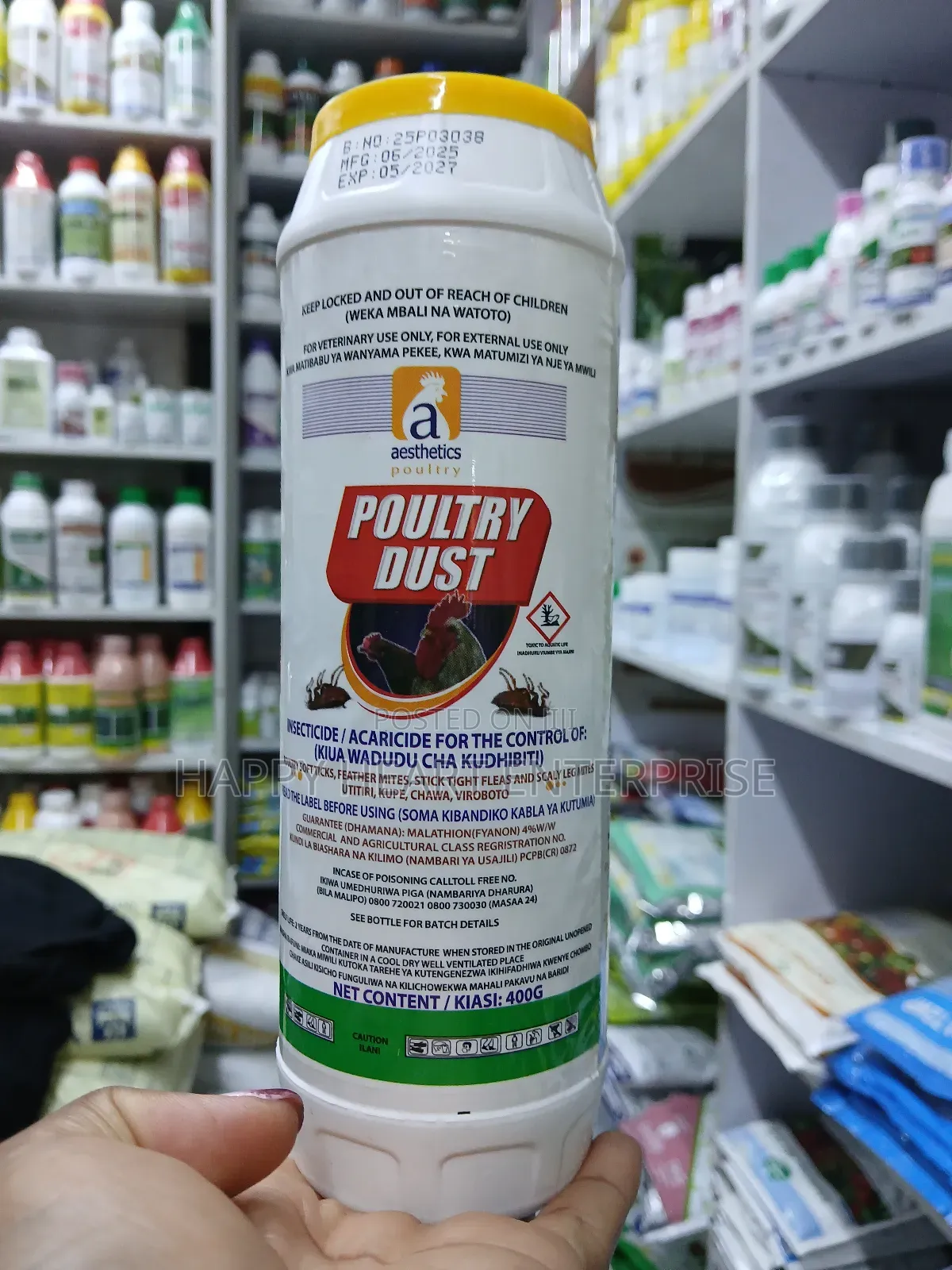 Poultry Dust Acaricide 400g