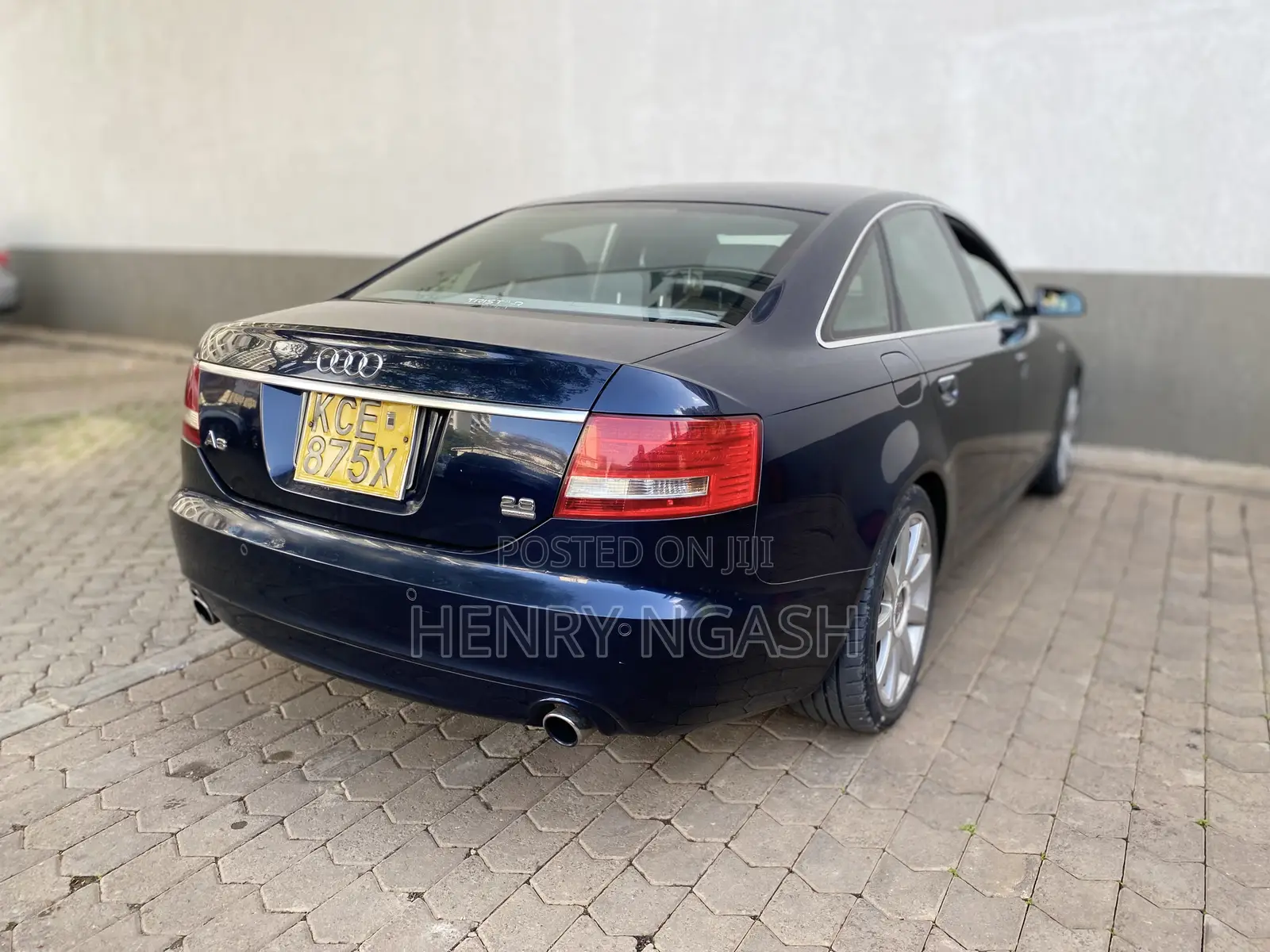 Audi A6 2008 Blue