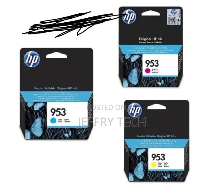 953 Orginal Hp Ink Cartridge Magenta/Cyan/Yellow
