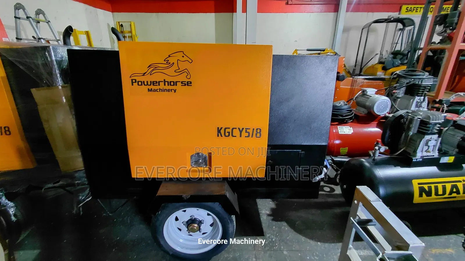 Powerhorse Brand Diesel Mining Air Compressor Machine