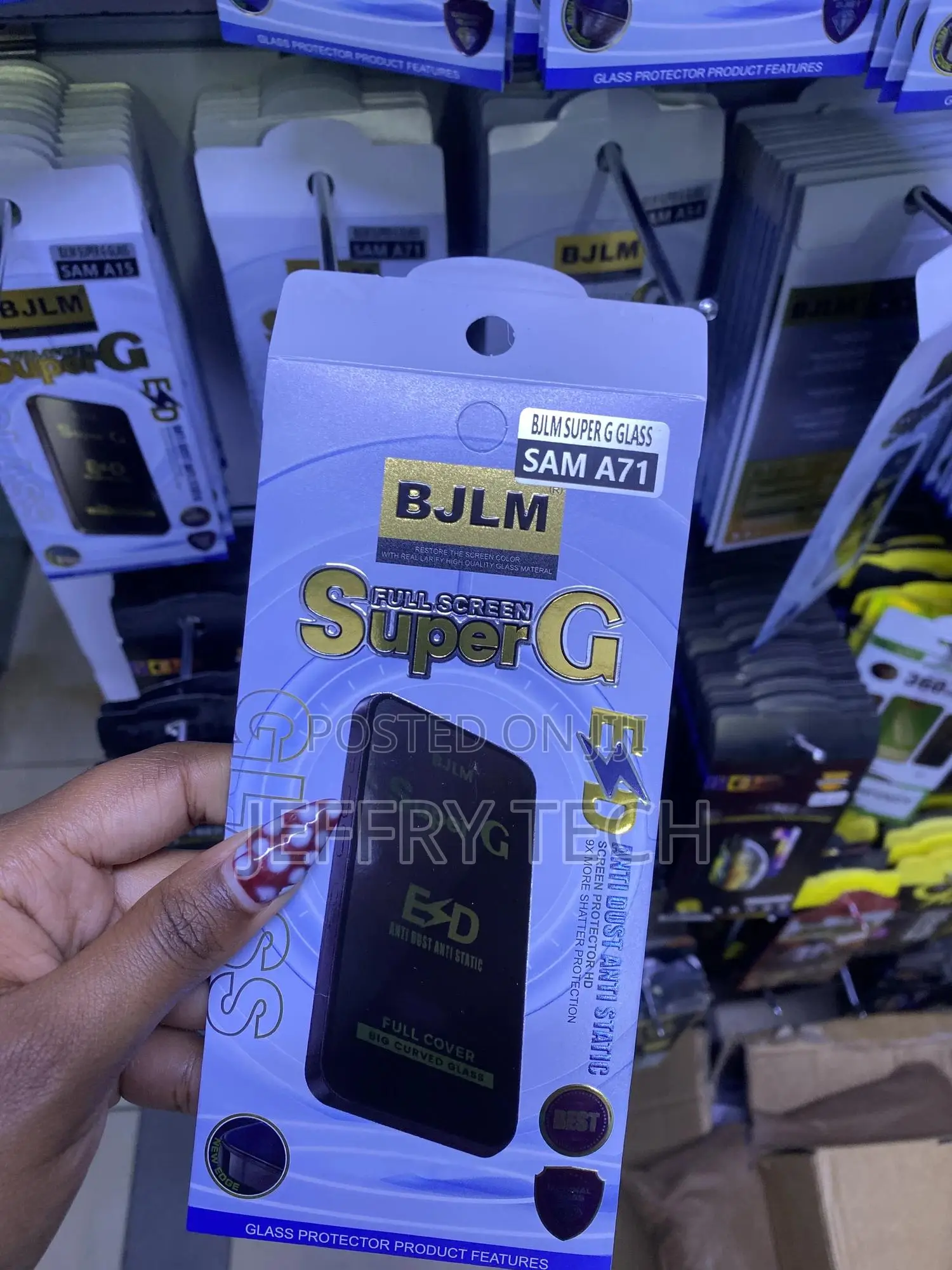 Kareen Screen Protector for Samsung Galaxy A71 Tempered Glass