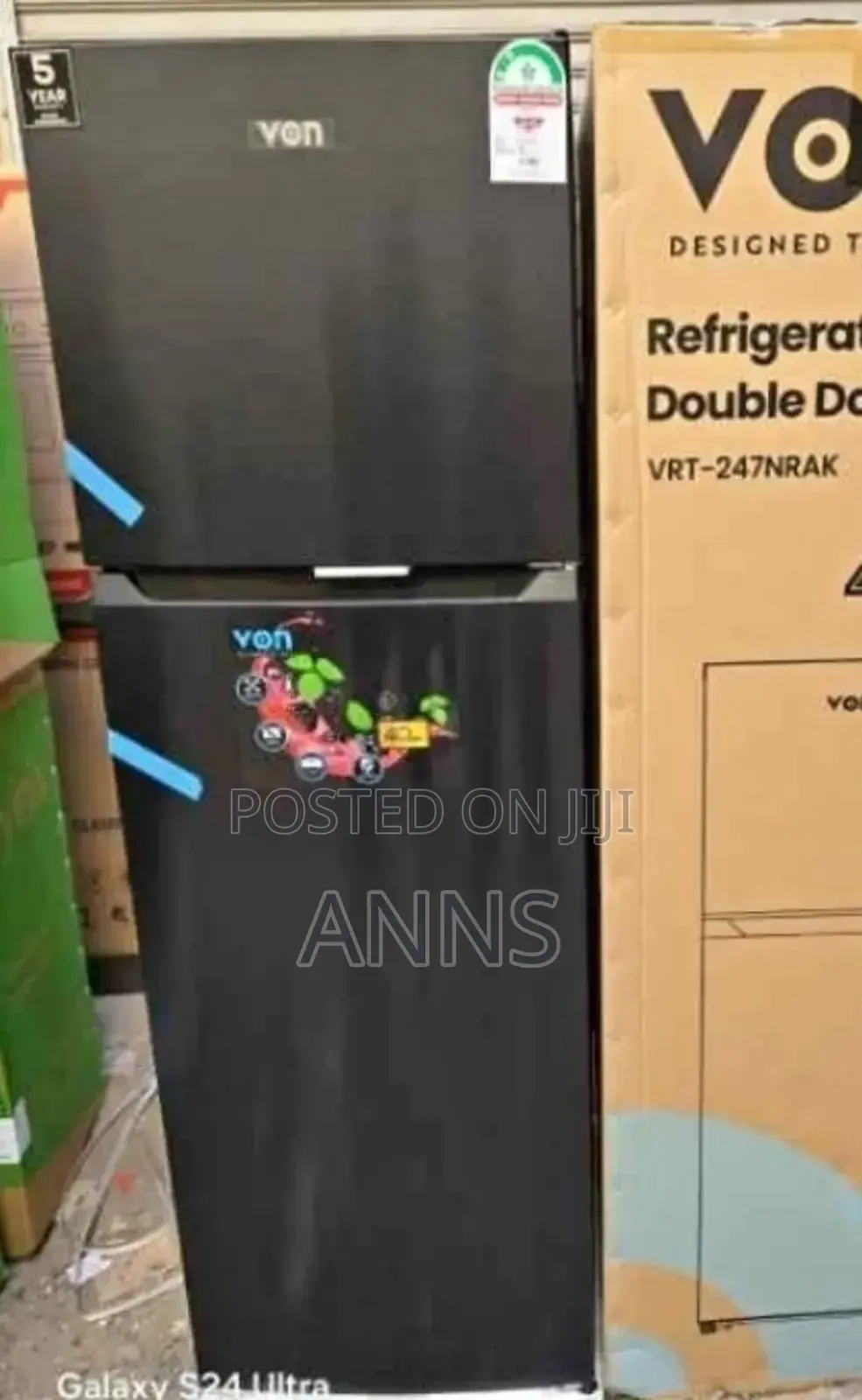 Von 247 Litres Refrigerator