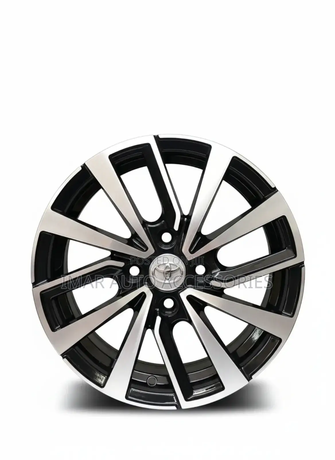 16 Inch Black Silver Rims | Stylish, Durable Performance-Ready
