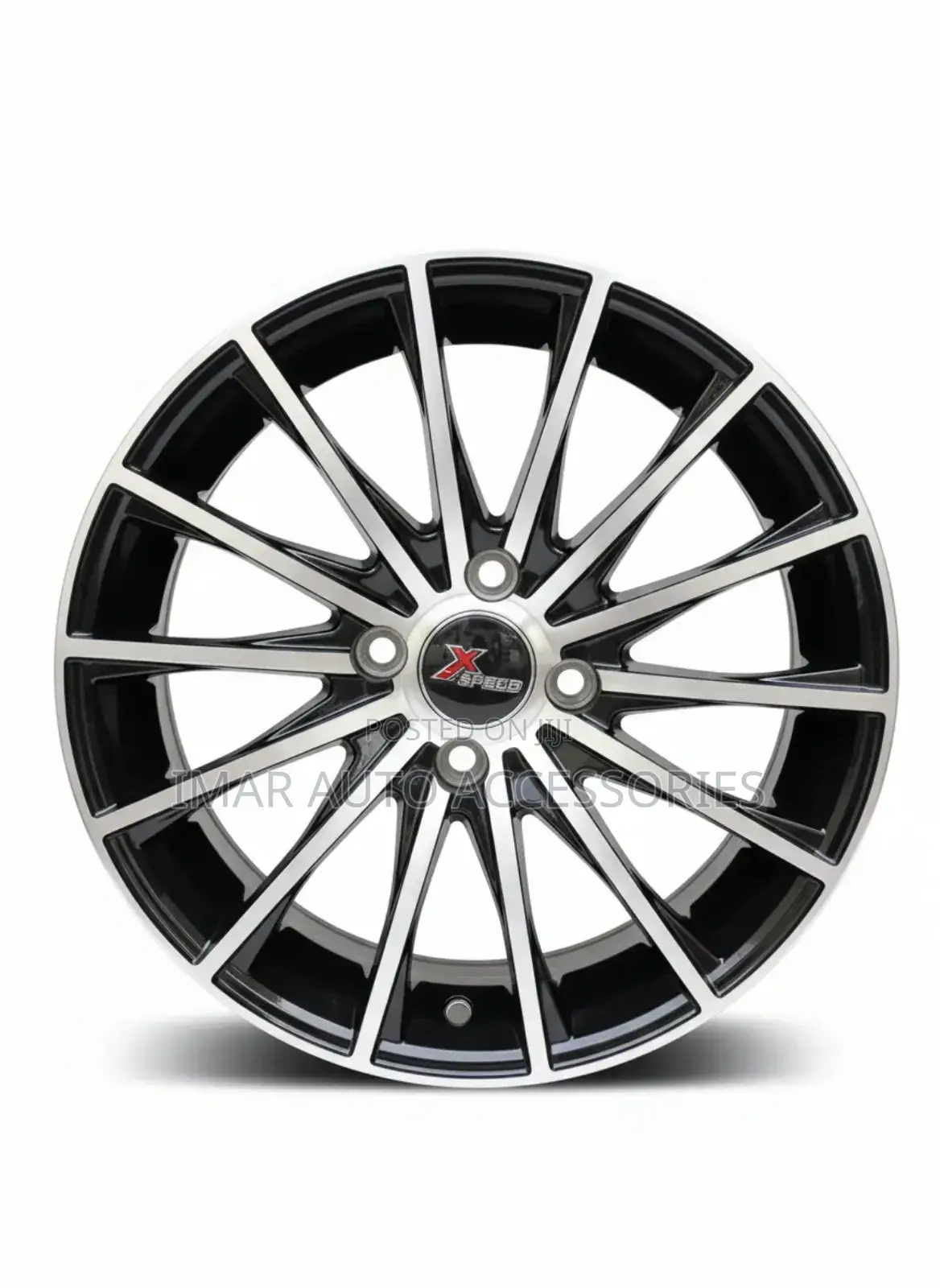 18 Inch Black Silver Rims | Stylish, Durable Performance-Ready