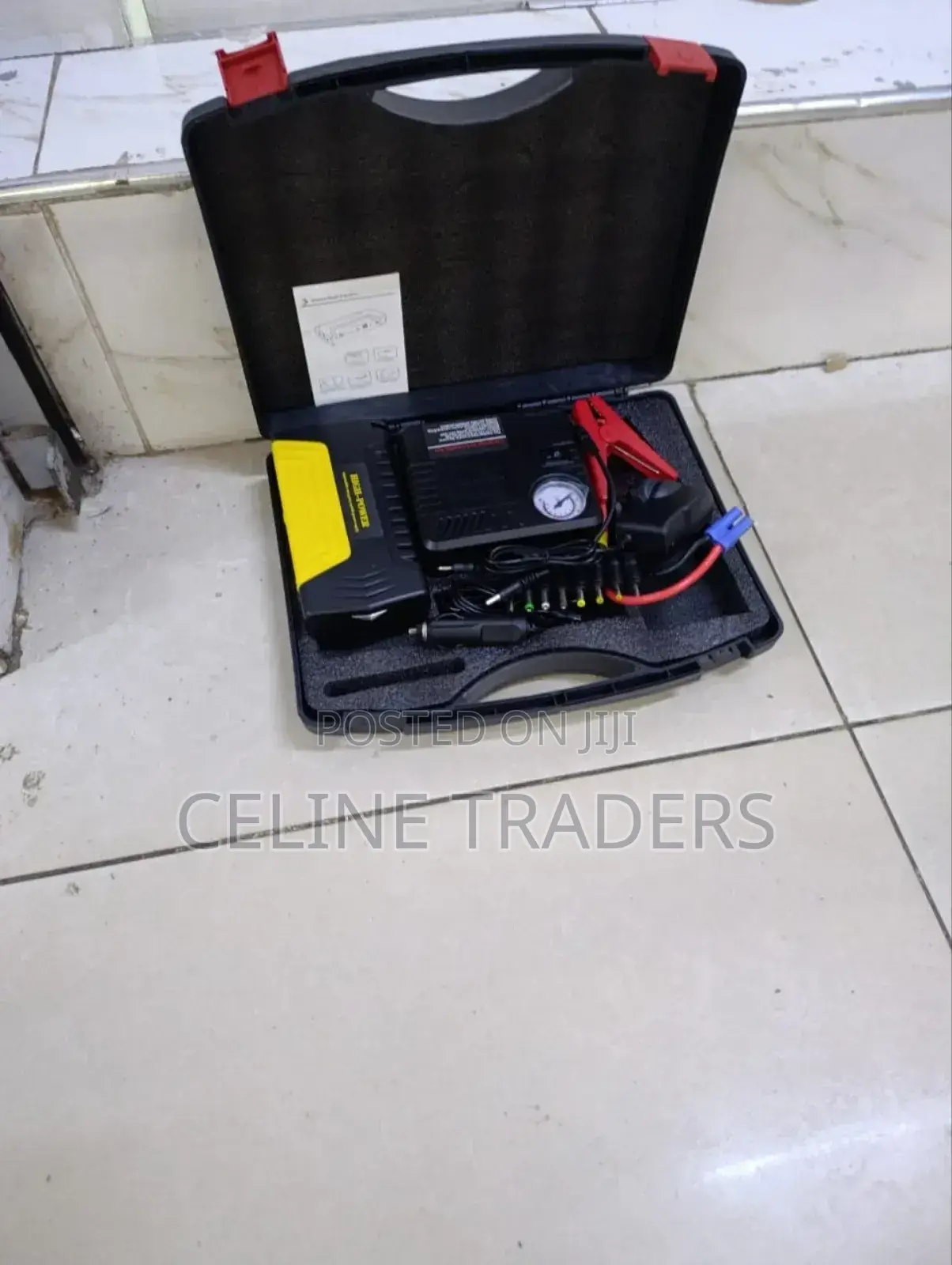 Portable Jump Starter Kit