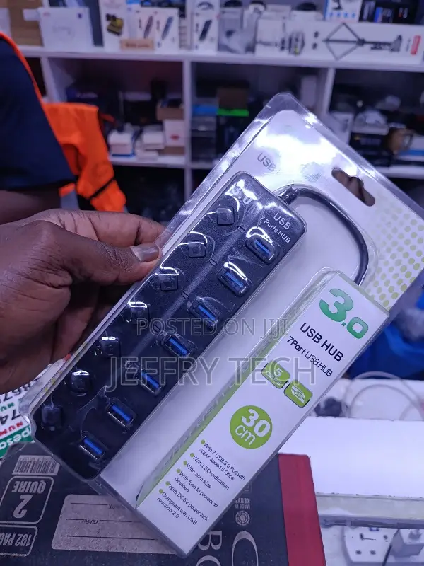 Digital Computer Usb Hub High-Speed 4-Port Usb 3.0 Data Transfer Devic