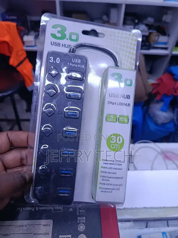Digital Computer Usb Hub High-Speed 4-Port Usb 3.0 Data Transfer Devic