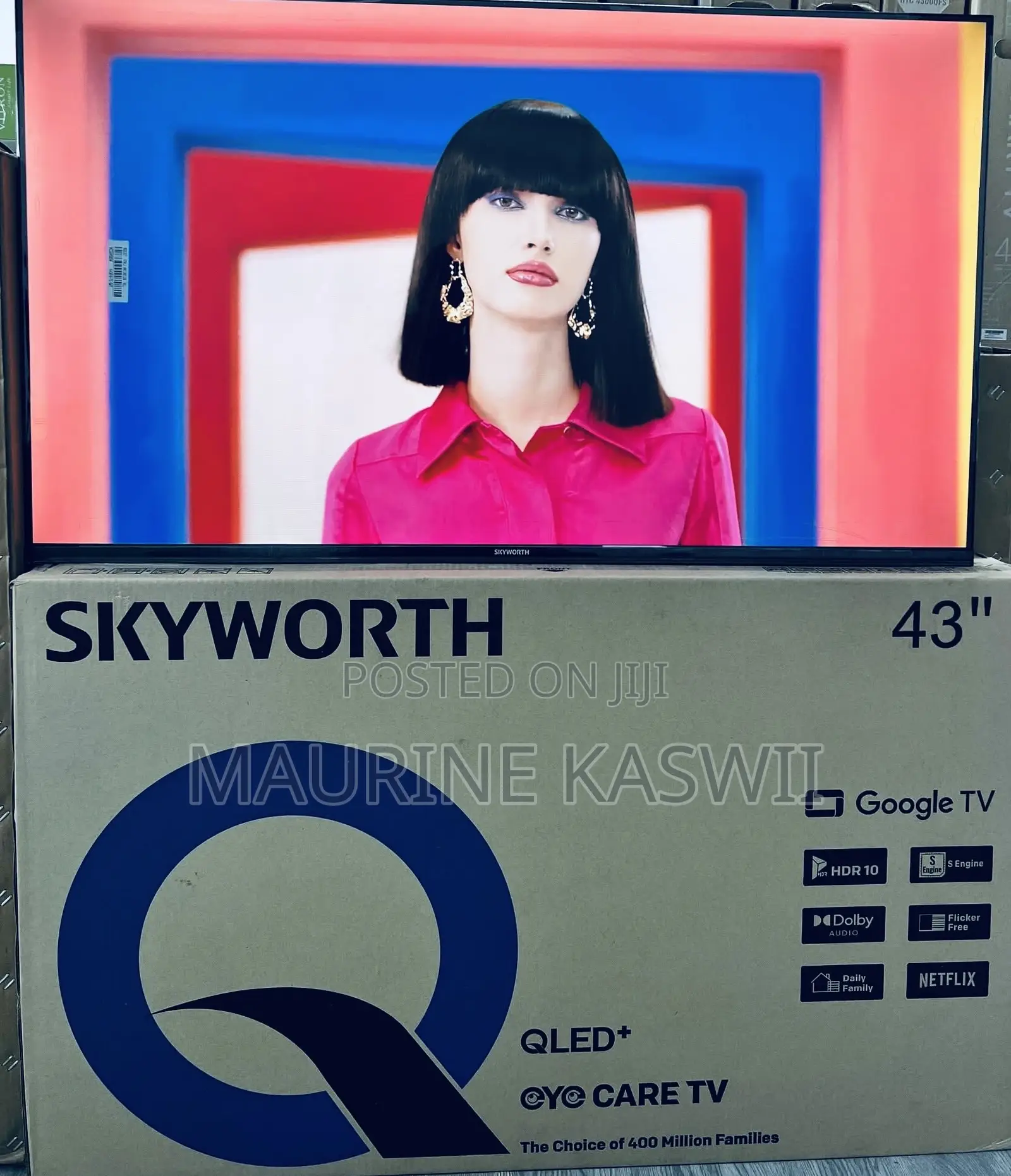 Skyworth 43” Qled Tv -43q5600h