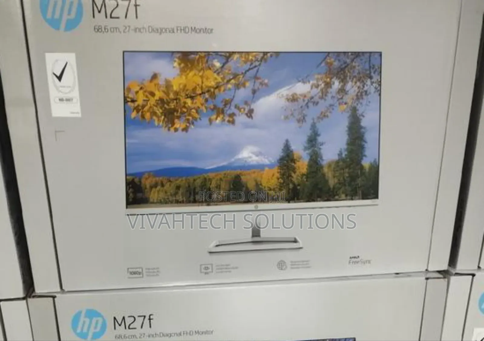 Hp M27f Ips Display Monitor Fhd 27" Frameless ""