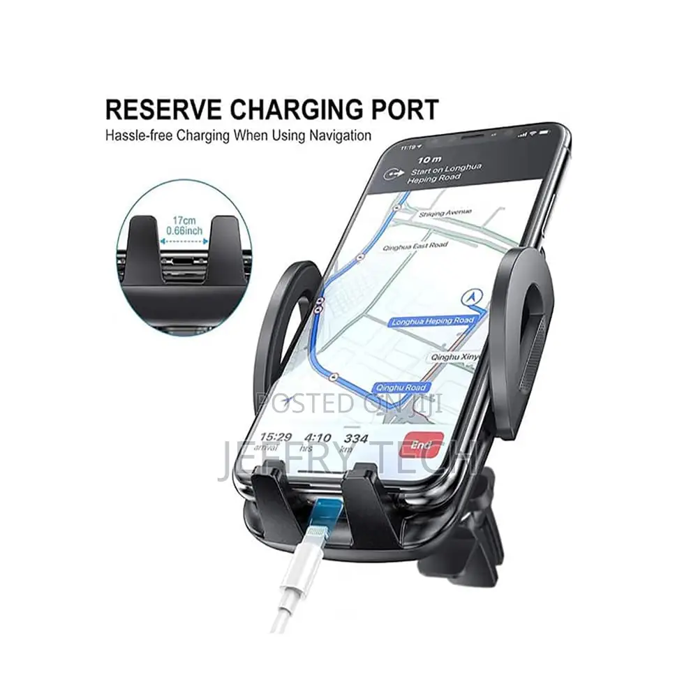 Go-Des Car Mobile Holder, 360 Degree Rotation Adjustable Mobile Stan