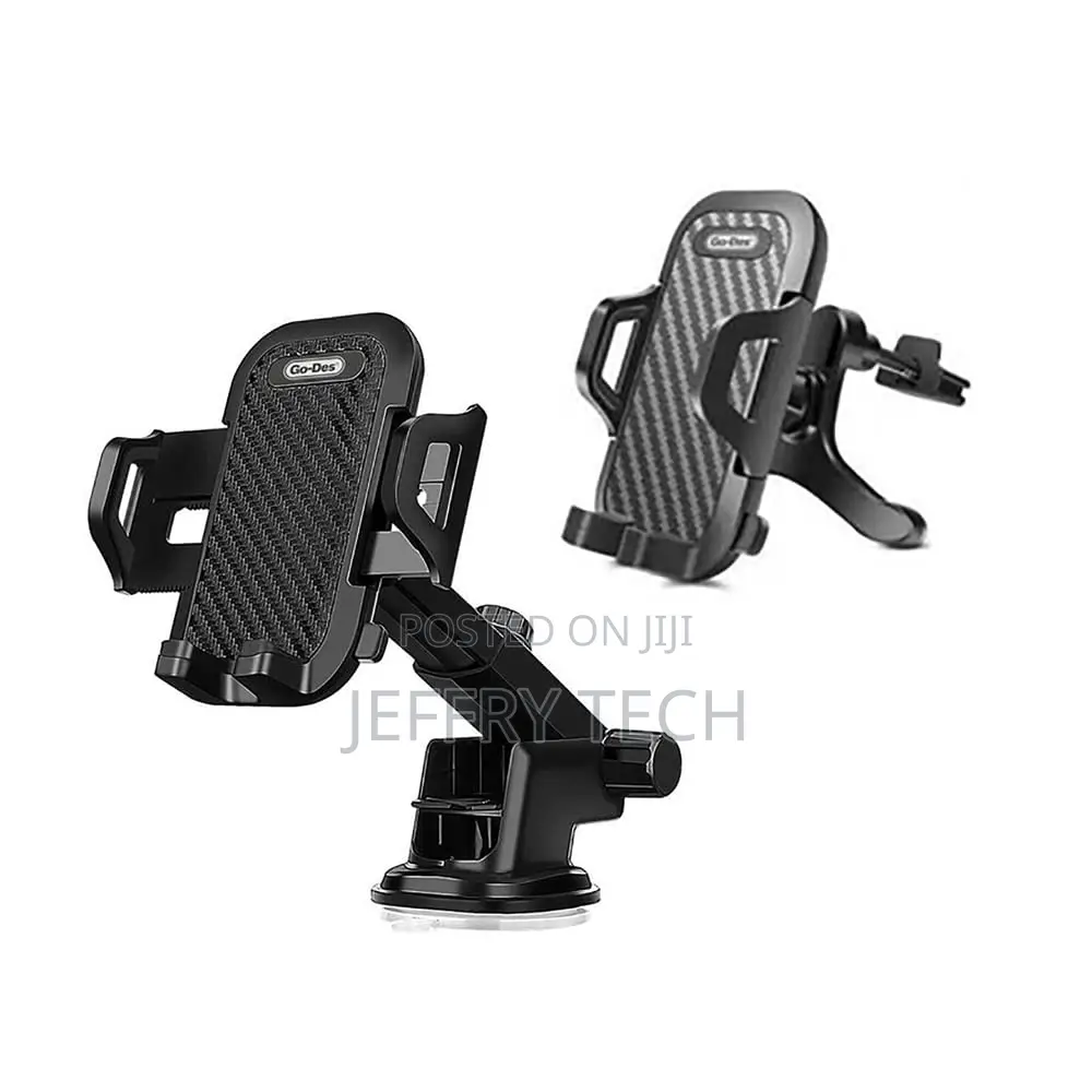 Go-Des Car Mobile Holder, 360 Degree Rotation Adjustable Mobile Stan