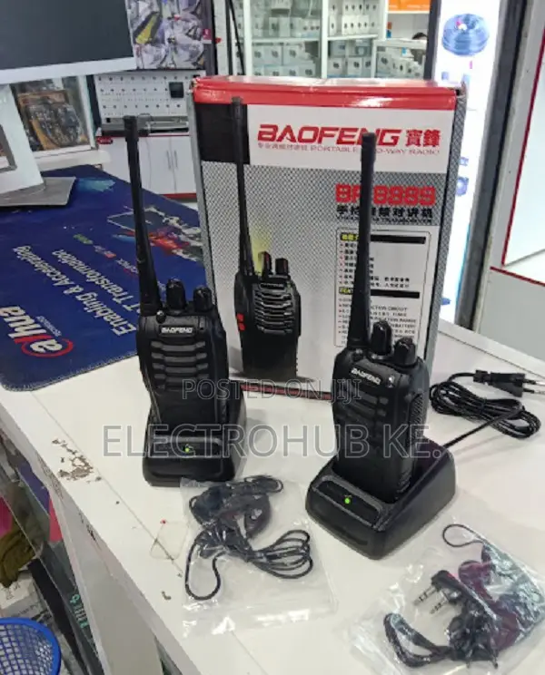 Baofeng 888s Handheld Walkie Talkies 2km - 2 Units