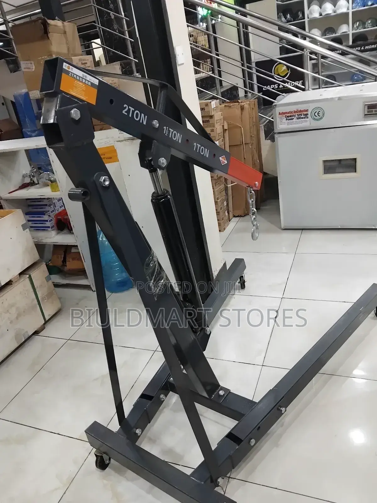 2t Garage Heavy Lift Hydraulic Jack