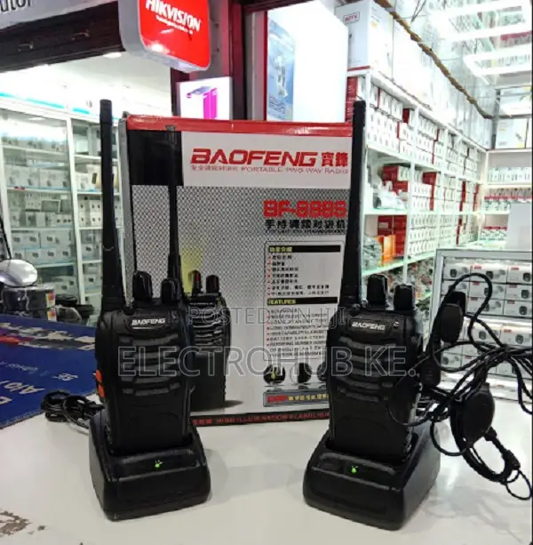 Baofeng 888s Long Range Radios - 3km,2 Pieces