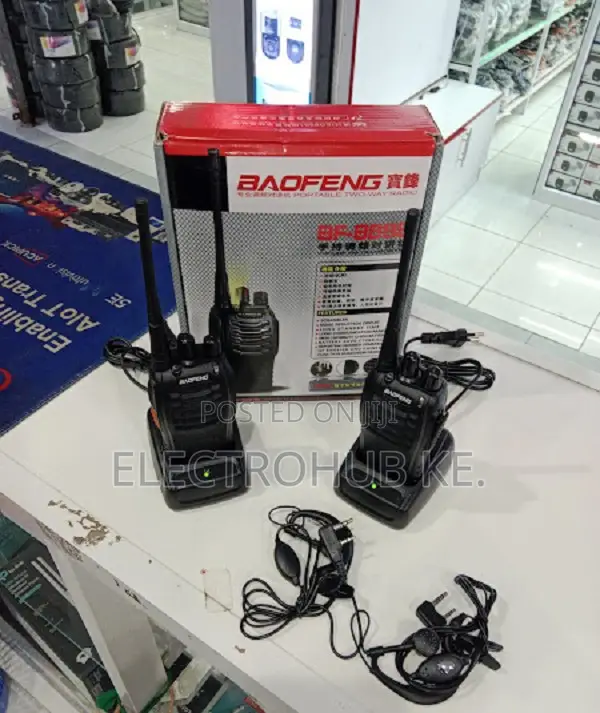 Baofeng 888s Two-Way Radios - 3km Range Set of 2