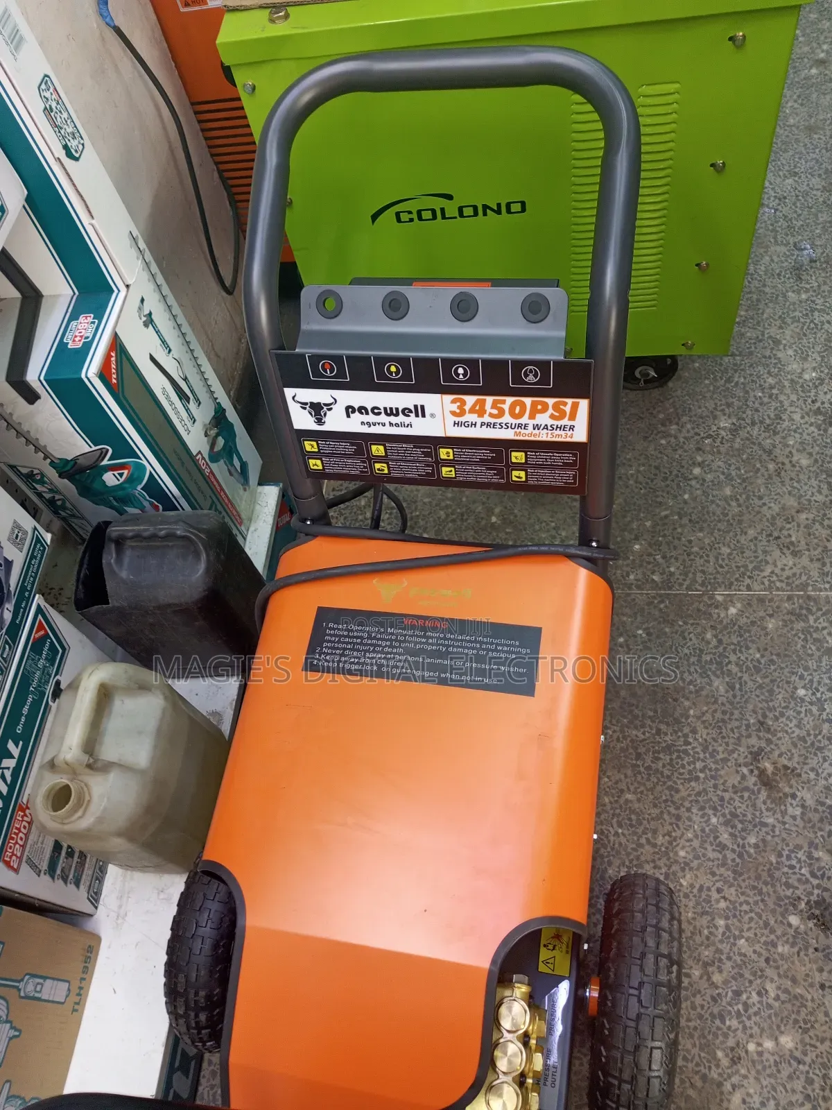 Most Advanced 3450psi  Pacwell Pressure Washer