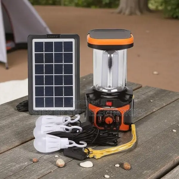 Solar Lighting System With Fm Radio, Mp3, Torch and Phone Charging