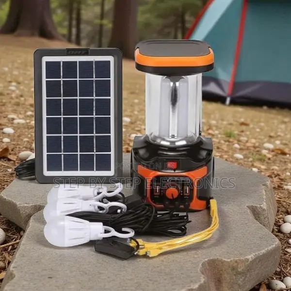 Solar Lighting System With Bluetooth, Torch and Multi Lighting Modes