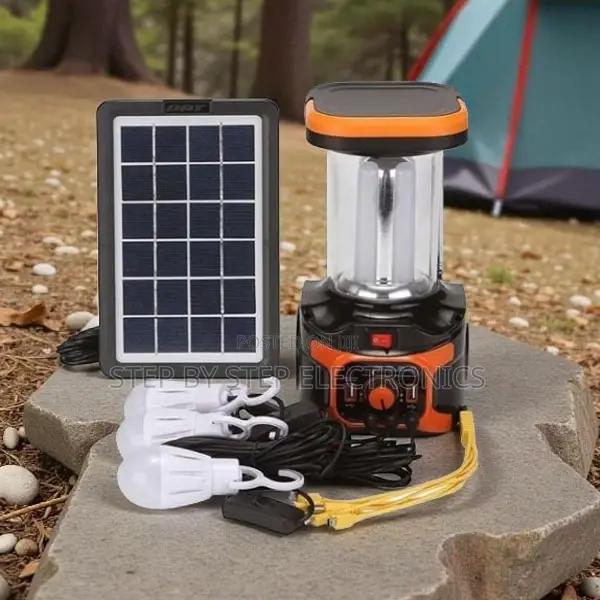 Home Solar Lighting System With Mp3 Fm Radio and Usb Charger