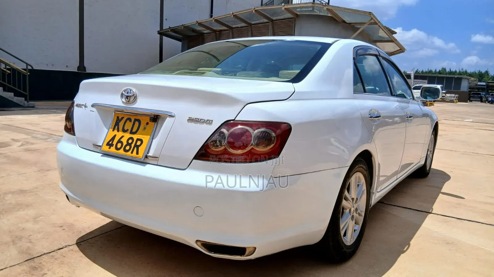 Toyota Mark X 2008 White