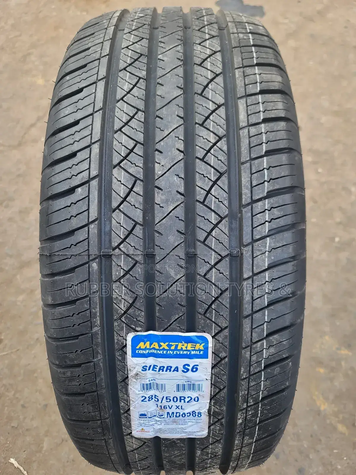 285/50r20 Maxtrek Tyres 116v X/L Sierras6[Highway ]