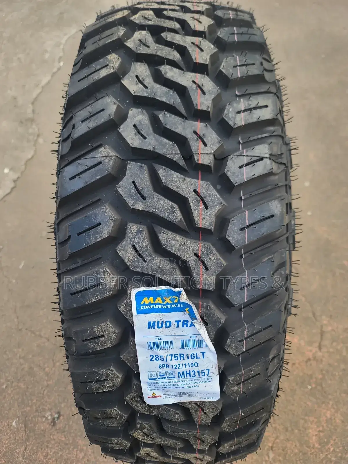 285 /75 R16 Maxtrek Tyres M/T, Mud-Truck 8ply