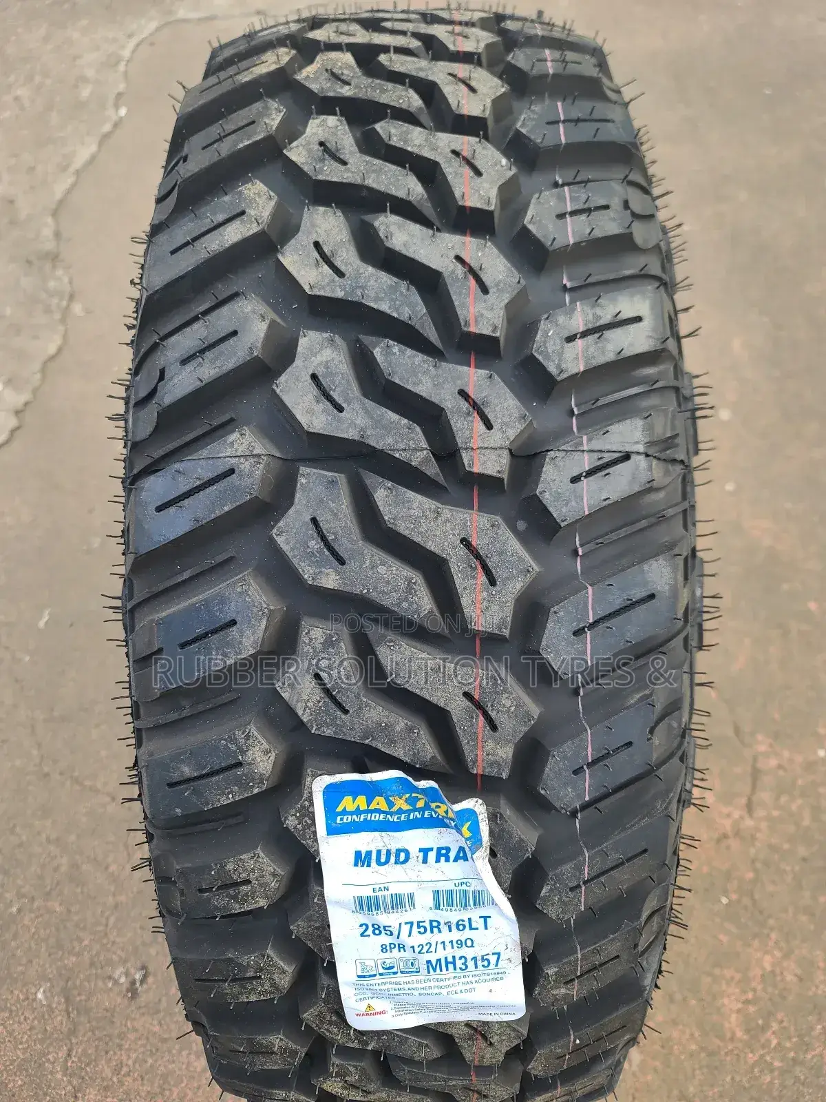 285 /75 R16 Maxtrek Tyres M/T, Mud-Truck 8ply