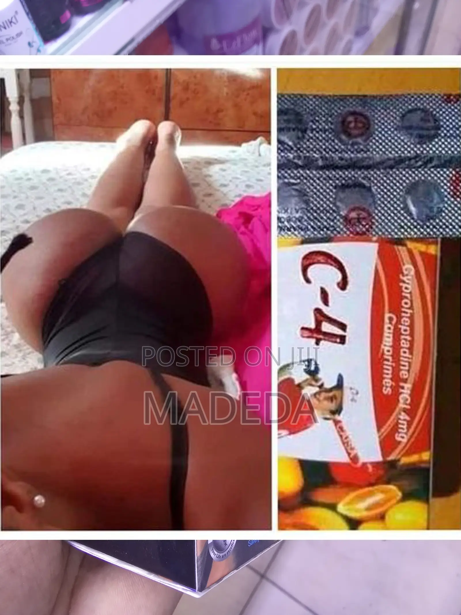C4 50 Pills for Hips Butt Enhancement