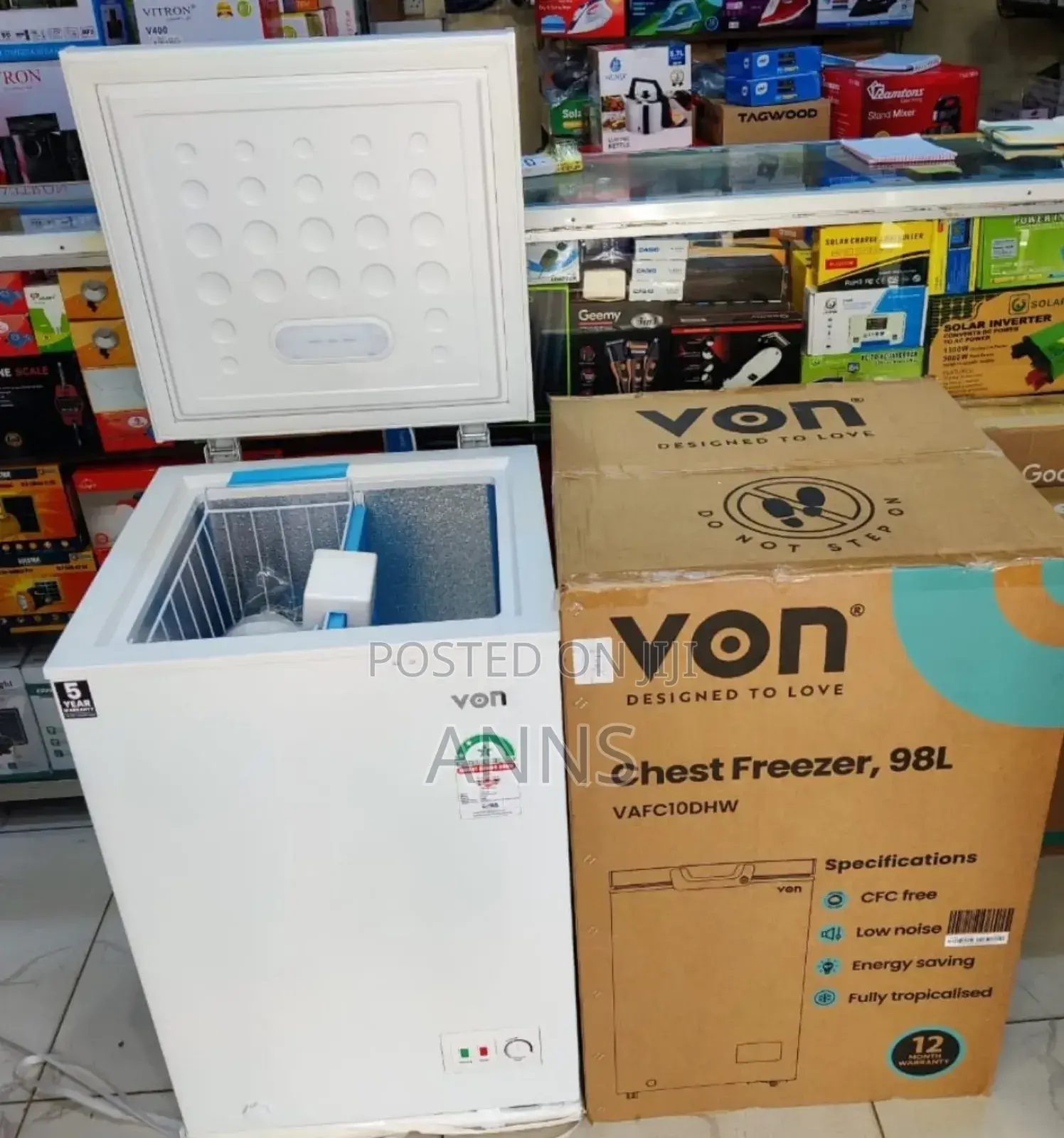 Von 98litres Freezer