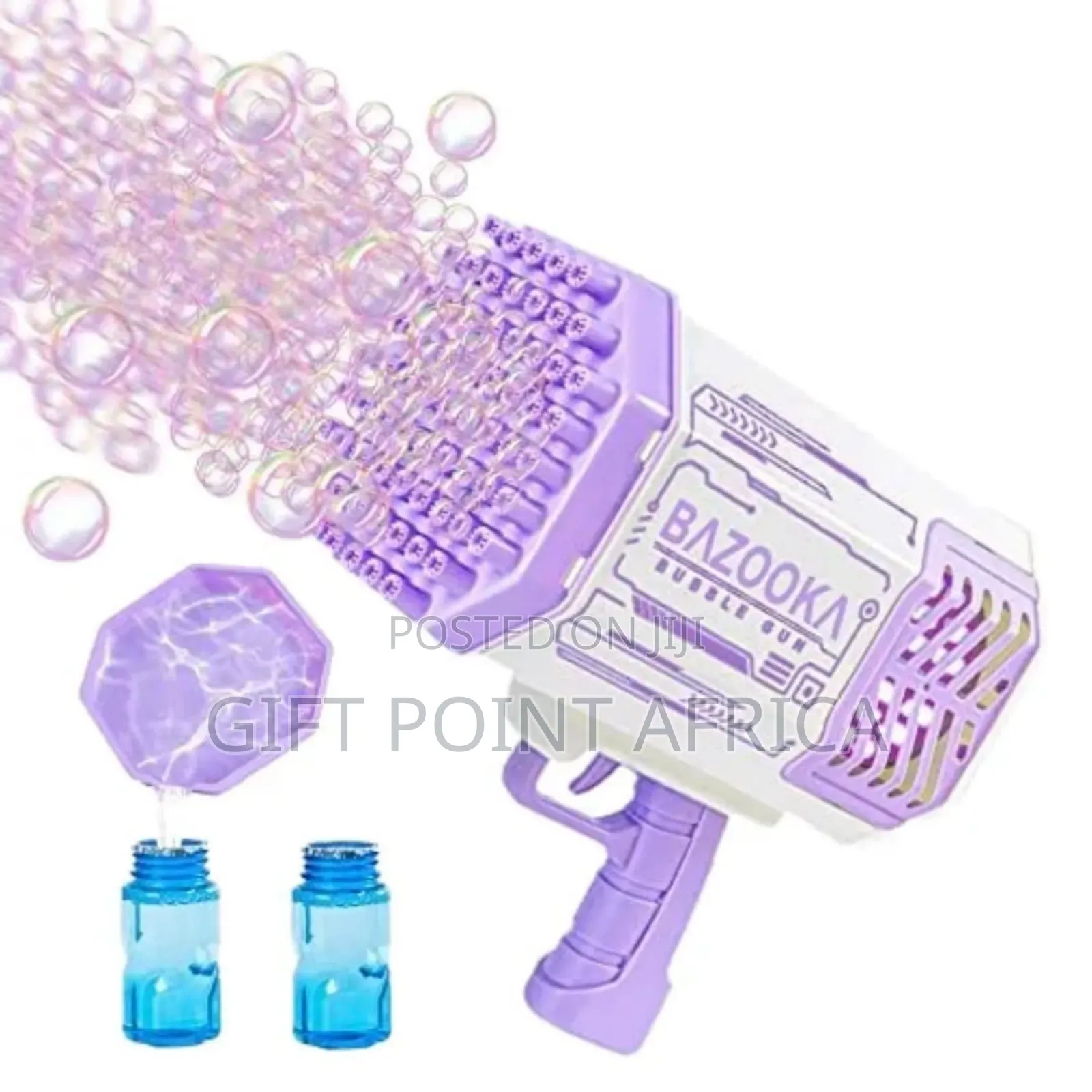Rechargeable 69 Holes Bubble Gun For Kids