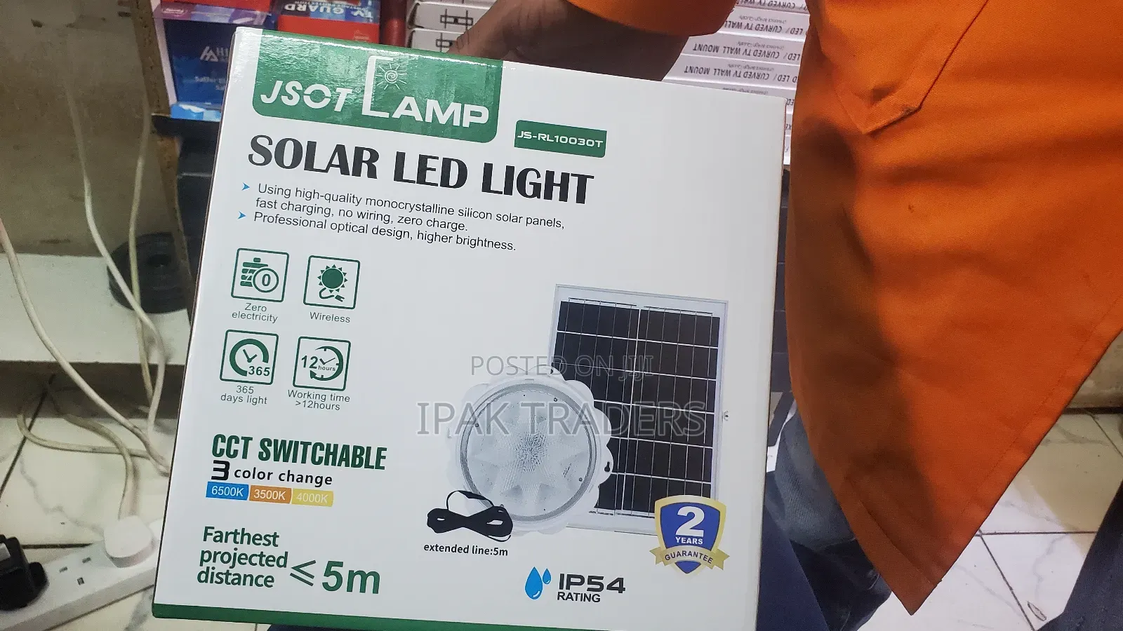 Jsot 200w Solar Ceiling Light