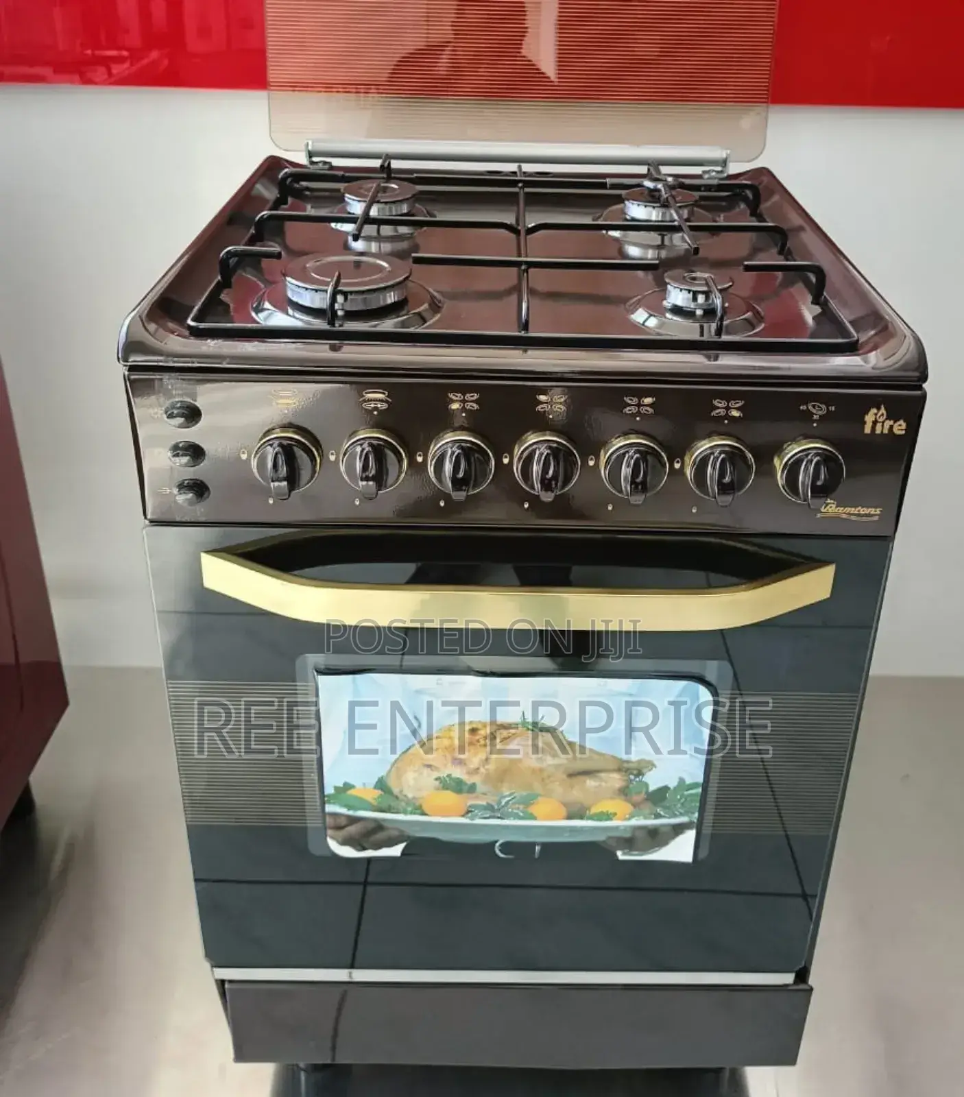 Brand New 55*60 Ramtons Full Gas Standing Cooker