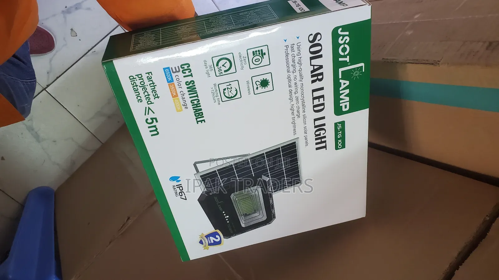 Jsot 100w Solar Led Light