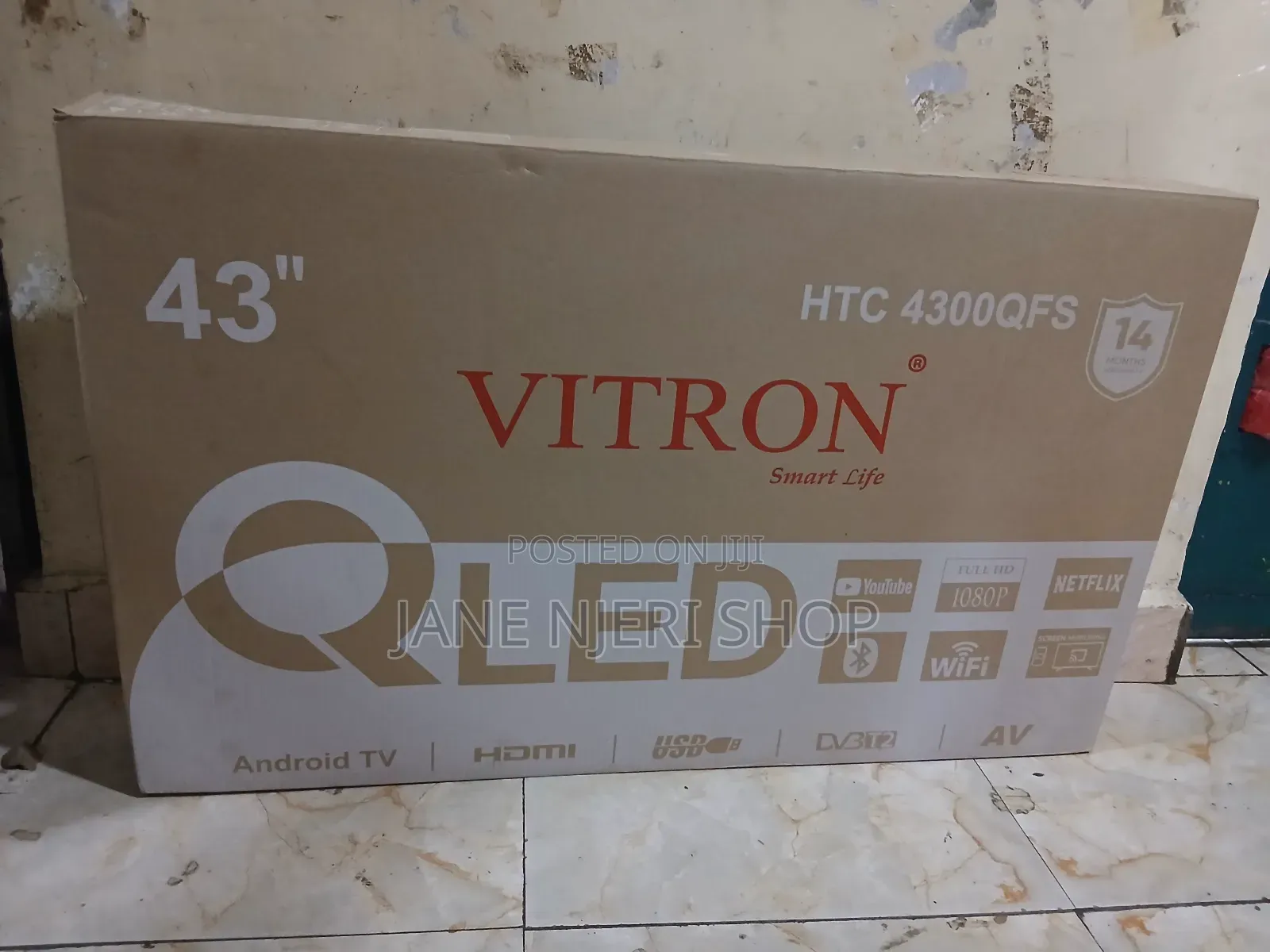 Vitron  43 Qled Tv With Youtube And Netflix